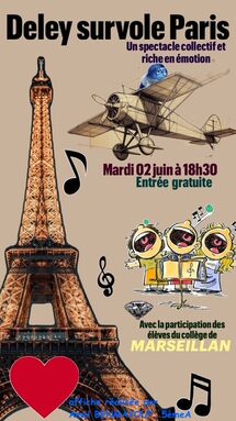 Comédie Musicale : «  Deley survole Paris ! »